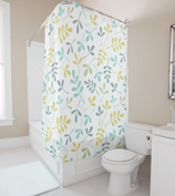 Leaf Design 3 Shower Curtain